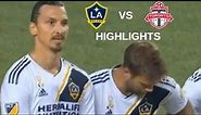 Zlatan Ibrahimovic vs Toronto FC Highlights | LA Galaxy vs Toronto FC 15/09/2018