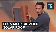 Elon Musk unveils Solar Roof by SolarCity