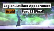 How to Obtain All Legion Artifact Weapon Appearances (Same method in Dragonflight): Druid