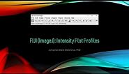 FIJI (ImageJ): Intensity Plot Profiles