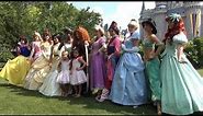 Princess Merida Coronation: 11 Princesses w/ Merida, Repunzel, Ariel, Belle, Cinderella, Jasmine