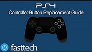 PS4 Controller Button Replacement Guide