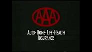 AAA 1993 TV Commercial "Auto Home Life Health Insurance"