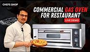 Commercial Gas Oven for Pizza | Live Demo
