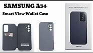 Samsung Galaxy A34 Smart View Wallet Case