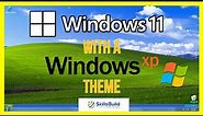 🔥 How to Make Windows 11 look like Windows XP with RetroBar