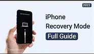 iPhone Recovery Mode: Put iPhone in or Get Out of Recovery Mode 2022