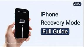 iPhone Recovery Mode: Put iPhone in or Get Out of Recovery Mode 2022