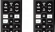 【Pack of 2】 Newest Universal Remote Control for Samsung TV Remote Compatible with Samsung LCD LED HDTV 3D Smart TVs Models