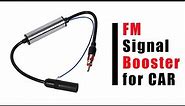 Car FM/AM Antenna Booster (Cheap) review and Inside