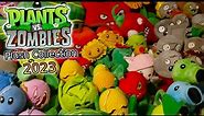 My *ENTIRE* Plants Vs Zombies Plush Collection 2023!!