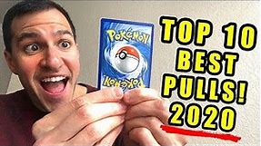*IT'S HERE!* My Top 10 BEST Pokemon Cards Pulls (2020)