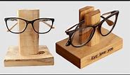 The most amazing wooden glasses holder! A new idea with professional carpentry that amazes everyone!