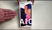 Samsung Galaxy A10 Unboxing