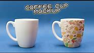 Coffee Cup MockUp | Short Photoshop Tutorial