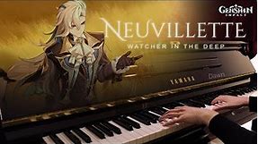 Neuvillette: Eleusis Dicis Gratia - Watcher in the Deep - Piano Arrangement | Genshin Impact