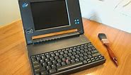 Working 1993 Vintage IBM ThinkPad 500 Laptop Review