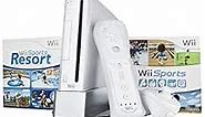 Wii Bundle with Wii Sports & Wii Sports Resort - White