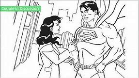 Top 20 Free Printable Superman Coloring Pages Online