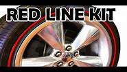 REDLINE TIRE DECALS KIT - DIY Installation Video From Tire Stickers [HOW TO INSTALL]