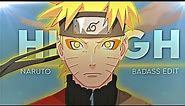Naruto "Sad/Badass" - High [Edit/AMV]! (+Project-File)