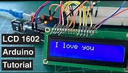 How to connect and program LCD 1602 to Arduino | Beginner's Step-by-Step Tutorial
