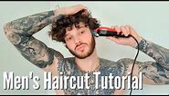 HOW TO CUT YOUR HAIR ! | MEN'S CURLY HAIR CUT TUTORIAL
