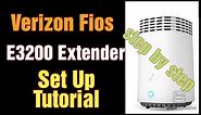 Verizon E3200 wifi extender unboxing step by step EASY set up in minutes!