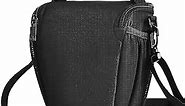 CADeN DSLR/SLR Camera Shoulder Bag Case with Adjustable Shoulder Strap, Compatible for Nikon, Canon, Sony Mirrorless Cameras Waterproof (Large)