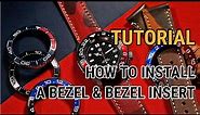 Seiko Modding Tutorial: How to Install a Bezel & Bezel Insert (Using Seiko SKX007 in Vid)
