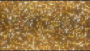Shiny Gold Particles of Beautiful Flashing Glittering Lights Glowing 4K Moving Wallpaper Background