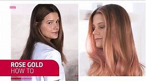 Rose Gold Hair Tutorial | Step by Step | Wella Professionals
