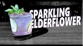 How To Make The Sparkling Elderflower Cocktail | Booze On The Rocks