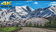 Scenic Highway 395 Sierra Nevada Mountain Drive California to Reno 4K