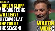 Liverpool reveal mass staff exodus as key figures join Jurgen Klopp in announcing departures