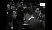 60s New York Vietnam War Protests, Draft Card Burning, HD