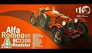 Alfa Romeo 8C 2300 Roadster Italeri 1/12 Full Video