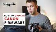 Canon Firmware Update Guide | Canon EOS R & EOS RP