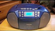 TOSHIBA Portable CD Raadio cassette recorder