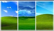 Windows Bliss Wallpaper Evolution