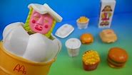 1989 NEW FOOD CHANGEABLES SET OF 9 McDONALD'S HAPPY MEAL COLLECTION VIDEO REVIEW