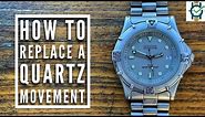 How To Replace a Quartz Watch Movement