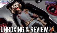 Hot Toys Rocket Avengers Endgame Unboxing & Review