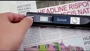 Sinmark Portable Scanner with 32GB Memory Card