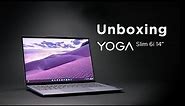 Unboxing the new Lenovo Yoga Slim 6i 14" (2023)
