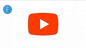 How to Make Youtube App Icon Logo png | YouTube app Logo png | PixelLab Logo Design |