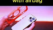 shatterproof mobile phone case. #phonecase #airbag #airbagphonecase #phone #Safety #fyp