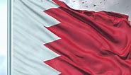 National Flag of Bahrain - Flag of Bahrain Country