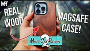 REAL WALNUT! MagSafe Case for iPhone 13 Pro - 2MinuteCaseReview