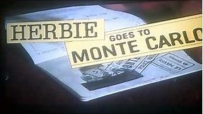 DVD Opening to Herbie Goes to Monte Carlo UK DVD